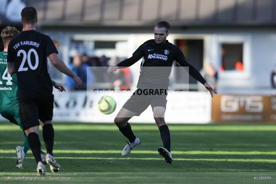 Marvin Schramm, Sportgelände In der Au, Karlburg, 24.10.2020, BFV, sport, action, Fussball, Deutschland, Oktober 2020, Saison 2019/2020, Bayernliga Nord, TSV Grossbardorf, TSV Karlburg - Bild-ID: 2283555 Marvin Schramm, Sportgelände In der Au, Karlburg, 24.10.2020, BFV, sport, action, Fussball, Deutschland, Oktober 2020, Saison 2019/2020, Bayernliga Nord, TSV Grossbardorf, TSV Karlburg - Bild-ID: 2283555