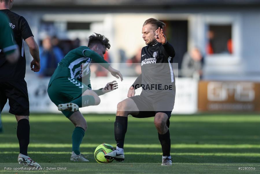 Julius Landeck, Marvin Schramm, Sportgelände In der Au, Karlburg, 24.10.2020, BFV, sport, action, Fussball, Deutschland, Oktober 2020, Saison 2019/2020, Bayernliga Nord, TSV Grossbardorf, TSV Karlburg - Bild-ID: 2283556 Julius Landeck, Marvin Schramm, Sportgelände In der Au, Karlburg, 24.10.2020, BFV, sport, action, Fussball, Deutschland, Oktober 2020, Saison 2019/2020, Bayernliga Nord, TSV Grossbardorf, TSV Karlburg - Bild-ID: 2283556