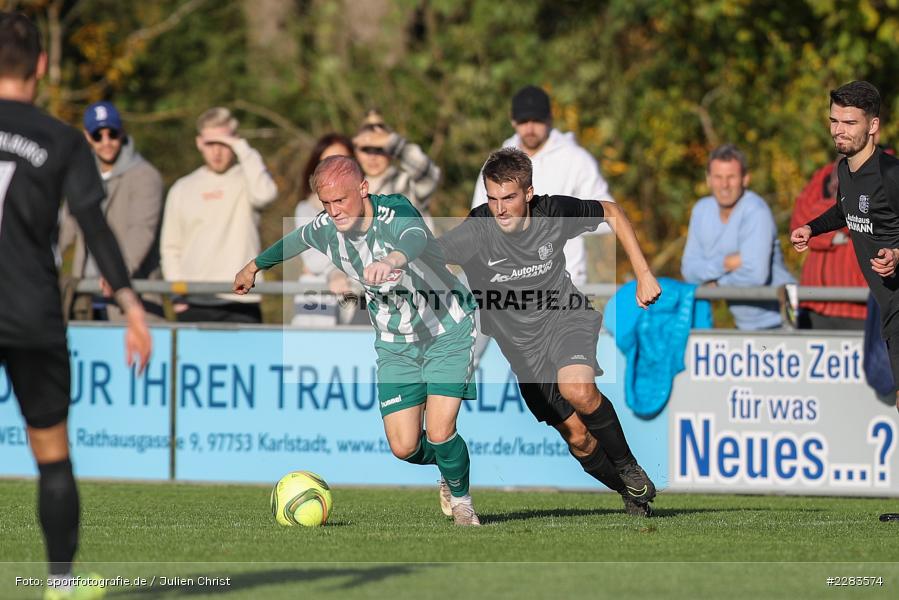 Andreas Rösch, Maximilian Weiß, Sportgelände In der Au, Karlburg, 24.10.2020, BFV, sport, action, Fussball, Deutschland, Oktober 2020, Saison 2019/2020, Bayernliga Nord, TSV Grossbardorf, TSV Karlburg - Bild-ID: 2283574 Andreas Rösch, Maximilian Weiß, Sportgelände In der Au, Karlburg, 24.10.2020, BFV, sport, action, Fussball, Deutschland, Oktober 2020, Saison 2019/2020, Bayernliga Nord, TSV Grossbardorf, TSV Karlburg - Bild-ID: 2283574
