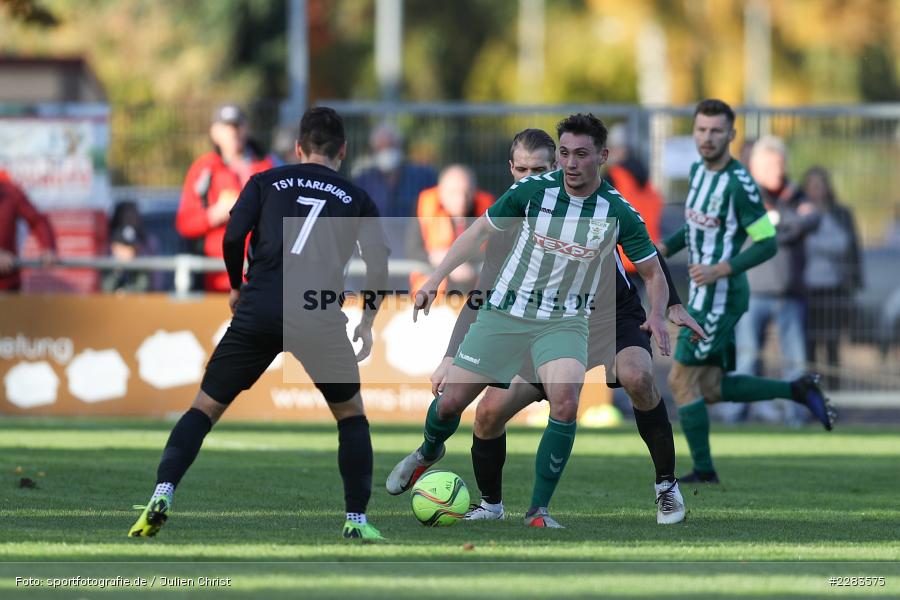 Steffen Bachmann, Florian Dietz, Sportgelände In der Au, Karlburg, 24.10.2020, BFV, sport, action, Fussball, Deutschland, Oktober 2020, Saison 2019/2020, Bayernliga Nord, TSV Grossbardorf, TSV Karlburg - Bild-ID: 2283575 Steffen Bachmann, Florian Dietz, Sportgelände In der Au, Karlburg, 24.10.2020, BFV, sport, action, Fussball, Deutschland, Oktober 2020, Saison 2019/2020, Bayernliga Nord, TSV Grossbardorf, TSV Karlburg - Bild-ID: 2283575