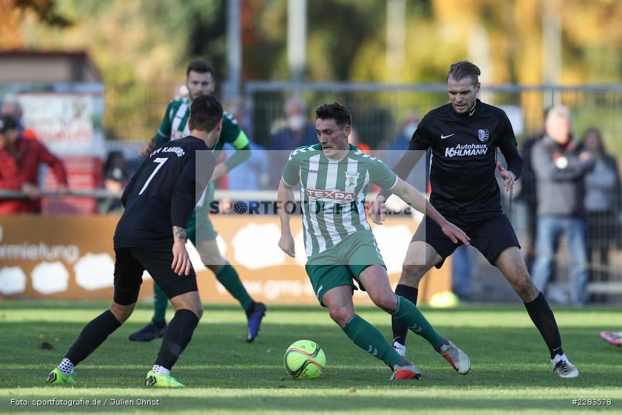 Florian Dietz, Sportgelände In der Au, Karlburg, 24.10.2020, BFV, sport, action, Fussball, Deutschland, Oktober 2020, Saison 2019/2020, Bayernliga Nord, TSV Grossbardorf, TSV Karlburg - Bild-ID: 2283578