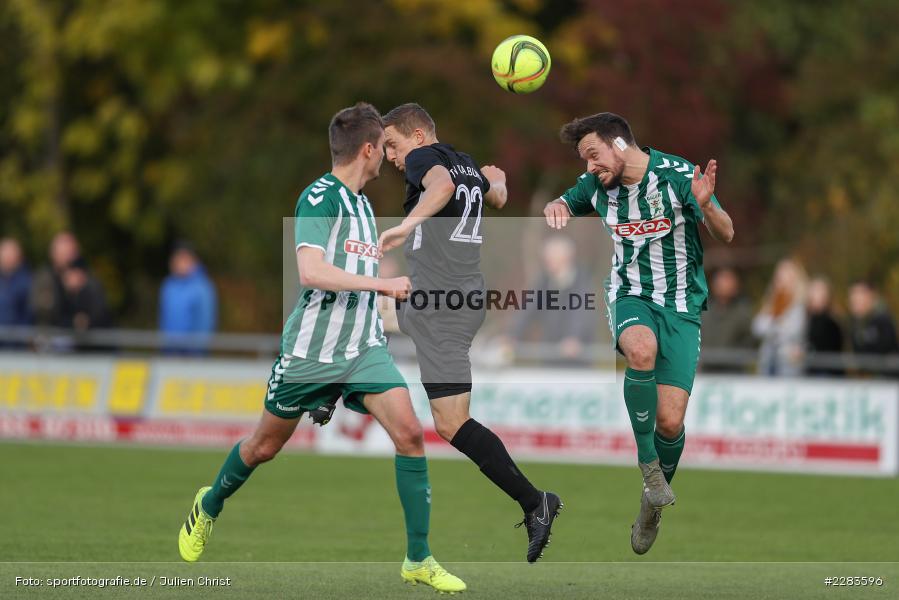 Sebastian Fries, Benjamin Kaufmann, Markus Kirchner, Sportgelände In der Au, Karlburg, 24.10.2020, BFV, sport, action, Fussball, Deutschland, Oktober 2020, Saison 2019/2020, Bayernliga Nord, TSV Grossbardorf, TSV Karlburg - Bild-ID: 2283596 Sebastian Fries, Benjamin Kaufmann, Markus Kirchner, Sportgelände In der Au, Karlburg, 24.10.2020, BFV, sport, action, Fussball, Deutschland, Oktober 2020, Saison 2019/2020, Bayernliga Nord, TSV Grossbardorf, TSV Karlburg - Bild-ID: 2283596