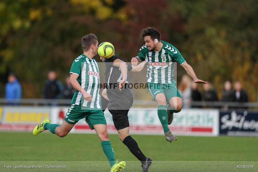 Sebastian Fries, Benjamin Kaufmann, Markus Kirchner, Sportgelände In der Au, Karlburg, 24.10.2020, BFV, sport, action, Fussball, Deutschland, Oktober 2020, Saison 2019/2020, Bayernliga Nord, TSV Grossbardorf, TSV Karlburg - Bild-ID: 2283598 Sebastian Fries, Benjamin Kaufmann, Markus Kirchner, Sportgelände In der Au, Karlburg, 24.10.2020, BFV, sport, action, Fussball, Deutschland, Oktober 2020, Saison 2019/2020, Bayernliga Nord, TSV Grossbardorf, TSV Karlburg - Bild-ID: 2283598