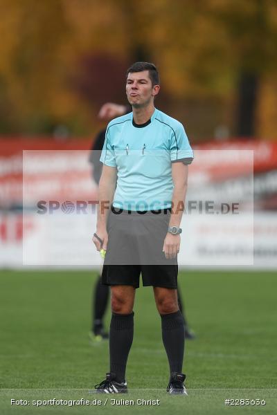 Maintal/Rödengrund, Schiedsrichter, Stefan Klerner, Sportgelände In der Au, Karlburg, 24.10.2020, BFV, sport, action, Fussball, Deutschland, Oktober 2020, Saison 2019/2020, Bayernliga Nord, TSV Grossbardorf, TSV Karlburg - Bild-ID: 2283636 Maintal/Rödengrund, Schiedsrichter, Stefan Klerner, Sportgelände In der Au, Karlburg, 24.10.2020, BFV, sport, action, Fussball, Deutschland, Oktober 2020, Saison 2019/2020, Bayernliga Nord, TSV Grossbardorf, TSV Karlburg - Bild-ID: 2283636