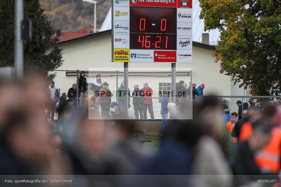 Sportgelände In der Au, Karlburg, 24.10.2020, BFV, sport, action, Fussball, Deutschland, Oktober 2020, Saison 2019/2020, Bayernliga Nord, TSV Grossbardorf, TSV Karlburg - Bild-ID: 2283657 Sportgelände In der Au, Karlburg, 24.10.2020, BFV, sport, action, Fussball, Deutschland, Oktober 2020, Saison 2019/2020, Bayernliga Nord, TSV Grossbardorf, TSV Karlburg - Bild-ID: 2283657