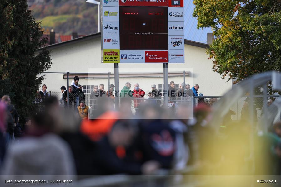 Sportgelände In der Au, Karlburg, 24.10.2020, BFV, sport, action, Fussball, Deutschland, Oktober 2020, Saison 2019/2020, Bayernliga Nord, TSV Grossbardorf, TSV Karlburg - Bild-ID: 2283660 Sportgelände In der Au, Karlburg, 24.10.2020, BFV, sport, action, Fussball, Deutschland, Oktober 2020, Saison 2019/2020, Bayernliga Nord, TSV Grossbardorf, TSV Karlburg - Bild-ID: 2283660