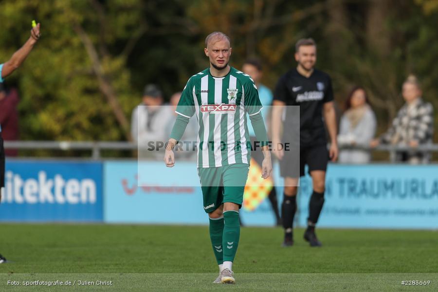 Maximilian Weiß, Sportgelände In der Au, Karlburg, 24.10.2020, BFV, sport, action, Fussball, Deutschland, Oktober 2020, Saison 2019/2020, Bayernliga Nord, TSV Grossbardorf, TSV Karlburg - Bild-ID: 2283669 Maximilian Weiß, Sportgelände In der Au, Karlburg, 24.10.2020, BFV, sport, action, Fussball, Deutschland, Oktober 2020, Saison 2019/2020, Bayernliga Nord, TSV Grossbardorf, TSV Karlburg - Bild-ID: 2283669