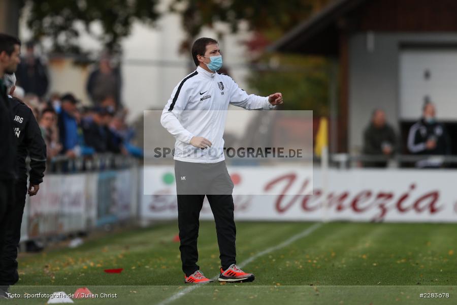 Markus Köhler, Sportgelände In der Au, Karlburg, 24.10.2020, BFV, sport, action, Fussball, Deutschland, Oktober 2020, Saison 2019/2020, Bayernliga Nord, TSV Grossbardorf, TSV Karlburg - Bild-ID: 2283678 Markus Köhler, Sportgelände In der Au, Karlburg, 24.10.2020, BFV, sport, action, Fussball, Deutschland, Oktober 2020, Saison 2019/2020, Bayernliga Nord, TSV Grossbardorf, TSV Karlburg - Bild-ID: 2283678