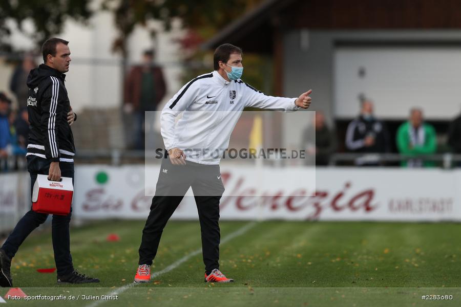 Markus Köhler, Sportgelände In der Au, Karlburg, 24.10.2020, BFV, sport, action, Fussball, Deutschland, Oktober 2020, Saison 2019/2020, Bayernliga Nord, TSV Grossbardorf, TSV Karlburg - Bild-ID: 2283680 Markus Köhler, Sportgelände In der Au, Karlburg, 24.10.2020, BFV, sport, action, Fussball, Deutschland, Oktober 2020, Saison 2019/2020, Bayernliga Nord, TSV Grossbardorf, TSV Karlburg - Bild-ID: 2283680