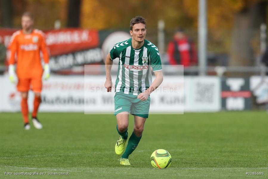 Markus Kirchner, Sportgelände In der Au, Karlburg, 24.10.2020, BFV, sport, action, Fussball, Deutschland, Oktober 2020, Saison 2019/2020, Bayernliga Nord, TSV Grossbardorf, TSV Karlburg - Bild-ID: 2283685
