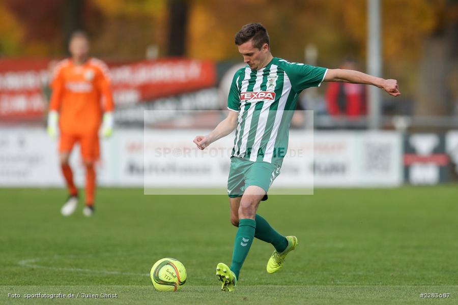Markus Kirchner, Sportgelände In der Au, Karlburg, 24.10.2020, BFV, sport, action, Fussball, Deutschland, Oktober 2020, Saison 2019/2020, Bayernliga Nord, TSV Grossbardorf, TSV Karlburg - Bild-ID: 2283687 Markus Kirchner, Sportgelände In der Au, Karlburg, 24.10.2020, BFV, sport, action, Fussball, Deutschland, Oktober 2020, Saison 2019/2020, Bayernliga Nord, TSV Grossbardorf, TSV Karlburg - Bild-ID: 2283687