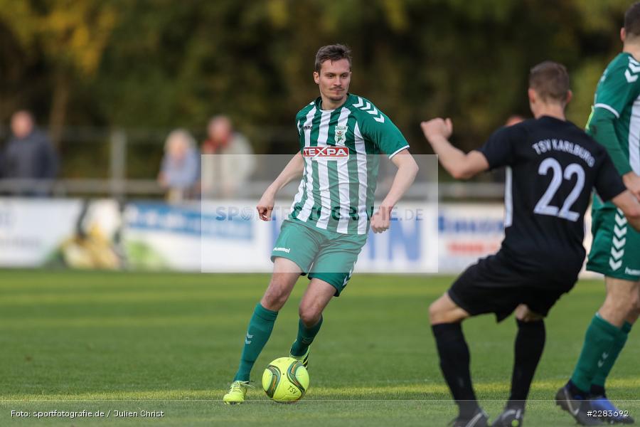 Markus Kirchner, Sportgelände In der Au, Karlburg, 24.10.2020, BFV, sport, action, Fussball, Deutschland, Oktober 2020, Saison 2019/2020, Bayernliga Nord, TSV Grossbardorf, TSV Karlburg - Bild-ID: 2283692