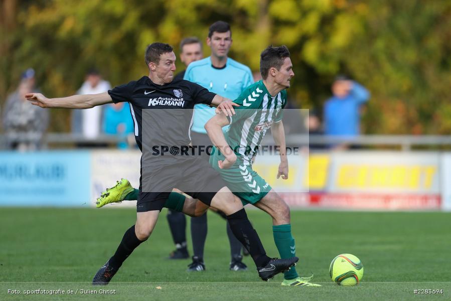 Sebastian Fries, Markus Kirchner, Sportgelände In der Au, Karlburg, 24.10.2020, BFV, sport, action, Fussball, Deutschland, Oktober 2020, Saison 2019/2020, Bayernliga Nord, TSV Grossbardorf, TSV Karlburg - Bild-ID: 2283694 Sebastian Fries, Markus Kirchner, Sportgelände In der Au, Karlburg, 24.10.2020, BFV, sport, action, Fussball, Deutschland, Oktober 2020, Saison 2019/2020, Bayernliga Nord, TSV Grossbardorf, TSV Karlburg - Bild-ID: 2283694