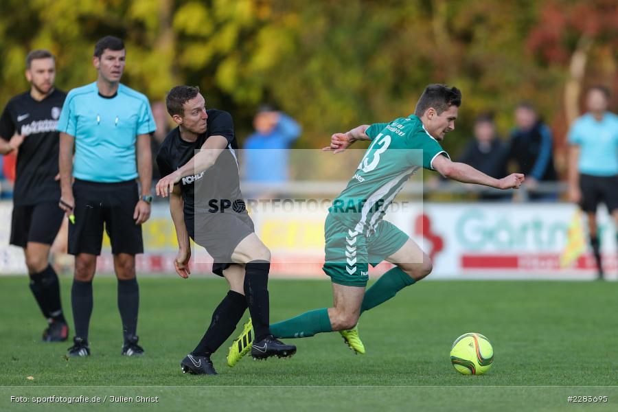 Sebastian Fries, Markus Kirchner, Sportgelände In der Au, Karlburg, 24.10.2020, BFV, sport, action, Fussball, Deutschland, Oktober 2020, Saison 2019/2020, Bayernliga Nord, TSV Grossbardorf, TSV Karlburg - Bild-ID: 2283695 Sebastian Fries, Markus Kirchner, Sportgelände In der Au, Karlburg, 24.10.2020, BFV, sport, action, Fussball, Deutschland, Oktober 2020, Saison 2019/2020, Bayernliga Nord, TSV Grossbardorf, TSV Karlburg - Bild-ID: 2283695
