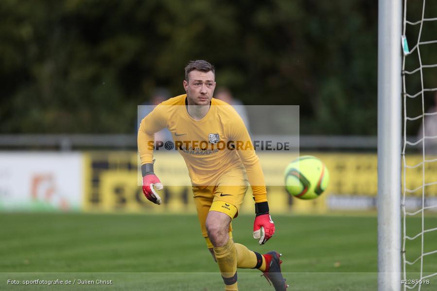 Torwart, Jonas Kohlhepp, Sportgelände In der Au, Karlburg, 24.10.2020, BFV, sport, action, Fussball, Deutschland, Oktober 2020, Saison 2019/2020, Bayernliga Nord, TSV Grossbardorf, TSV Karlburg - Bild-ID: 2283698 Torwart, Jonas Kohlhepp, Sportgelände In der Au, Karlburg, 24.10.2020, BFV, sport, action, Fussball, Deutschland, Oktober 2020, Saison 2019/2020, Bayernliga Nord, TSV Grossbardorf, TSV Karlburg - Bild-ID: 2283698