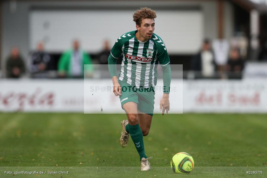 Xaver Müller, Sportgelände In der Au, Karlburg, 24.10.2020, BFV, sport, action, Fussball, Deutschland, Oktober 2020, Saison 2019/2020, Bayernliga Nord, TSV Grossbardorf, TSV Karlburg - Bild-ID: 2283715