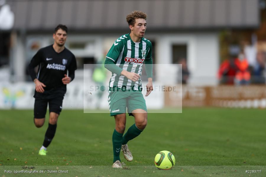 Xaver Müller, Sportgelände In der Au, Karlburg, 24.10.2020, BFV, sport, action, Fussball, Deutschland, Oktober 2020, Saison 2019/2020, Bayernliga Nord, TSV Grossbardorf, TSV Karlburg - Bild-ID: 2283717 Xaver Müller, Sportgelände In der Au, Karlburg, 24.10.2020, BFV, sport, action, Fussball, Deutschland, Oktober 2020, Saison 2019/2020, Bayernliga Nord, TSV Grossbardorf, TSV Karlburg - Bild-ID: 2283717