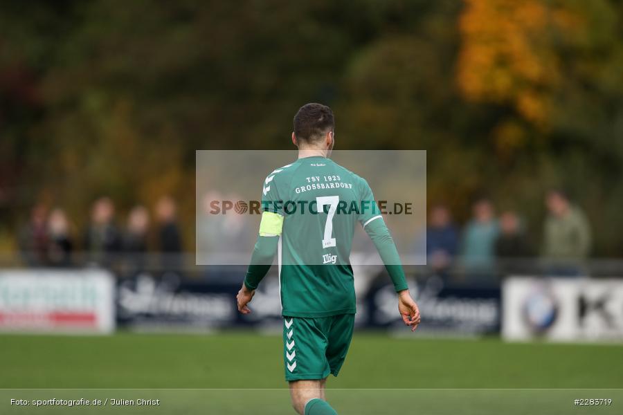 Lukas Illig, Sportgelände In der Au, Karlburg, 24.10.2020, BFV, sport, action, Fussball, Deutschland, Oktober 2020, Saison 2019/2020, Bayernliga Nord, TSV Grossbardorf, TSV Karlburg - Bild-ID: 2283719 Lukas Illig, Sportgelände In der Au, Karlburg, 24.10.2020, BFV, sport, action, Fussball, Deutschland, Oktober 2020, Saison 2019/2020, Bayernliga Nord, TSV Grossbardorf, TSV Karlburg - Bild-ID: 2283719