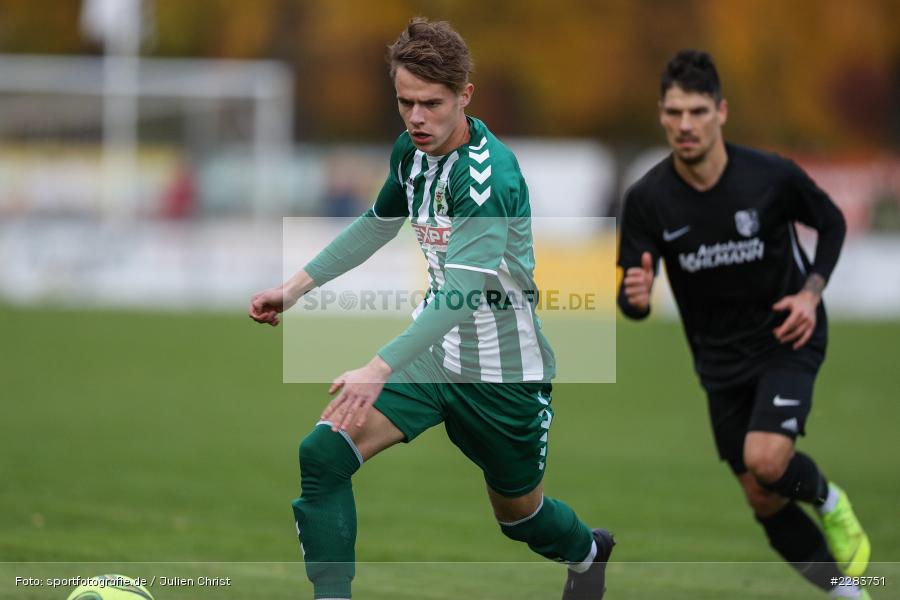 Luca Böhm, Sportgelände In der Au, Karlburg, 24.10.2020, BFV, sport, action, Fussball, Deutschland, Oktober 2020, Saison 2019/2020, Bayernliga Nord, TSV Grossbardorf, TSV Karlburg - Bild-ID: 2283751 Luca Böhm, Sportgelände In der Au, Karlburg, 24.10.2020, BFV, sport, action, Fussball, Deutschland, Oktober 2020, Saison 2019/2020, Bayernliga Nord, TSV Grossbardorf, TSV Karlburg - Bild-ID: 2283751
