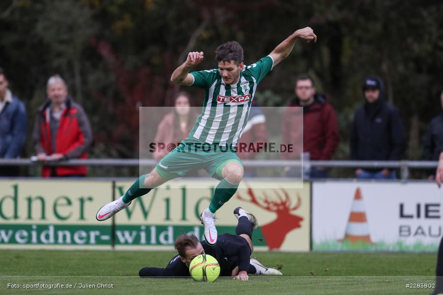 Marvin Schramm, Simon Snaschel, Sportgelände In der Au, Karlburg, 24.10.2020, BFV, sport, action, Fussball, Deutschland, Oktober 2020, Saison 2019/2020, Bayernliga Nord, TSV Grossbardorf, TSV Karlburg - Bild-ID: 2283802 Marvin Schramm, Simon Snaschel, Sportgelände In der Au, Karlburg, 24.10.2020, BFV, sport, action, Fussball, Deutschland, Oktober 2020, Saison 2019/2020, Bayernliga Nord, TSV Grossbardorf, TSV Karlburg - Bild-ID: 2283802