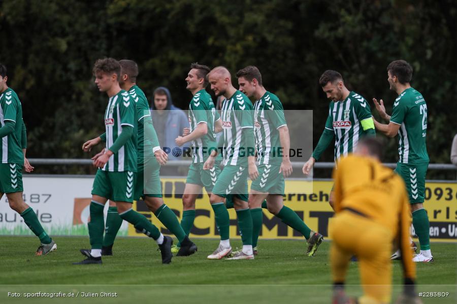 Luca Böhm, Markus Kirchner, Lukas Illig, Maximilian Weiß, Simon Snaschel, Sportgelände In der Au, Karlburg, 24.10.2020, BFV, sport, action, Fussball, Deutschland, Oktober 2020, Saison 2019/2020, Bayernliga Nord, TSV Grossbardorf, TSV Karlburg - Bild-ID: 2283809 Luca Böhm, Markus Kirchner, Lukas Illig, Maximilian Weiß, Simon Snaschel, Sportgelände In der Au, Karlburg, 24.10.2020, BFV, sport, action, Fussball, Deutschland, Oktober 2020, Saison 2019/2020, Bayernliga Nord, TSV Grossbardorf, TSV Karlburg - Bild-ID: 2283809