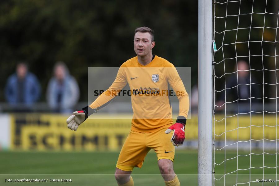 Jonas Kohlhepp, Sportgelände In der Au, Karlburg, 24.10.2020, BFV, sport, action, Fussball, Deutschland, Oktober 2020, Saison 2019/2020, Bayernliga Nord, TSV Grossbardorf, TSV Karlburg - Bild-ID: 2283823 Jonas Kohlhepp, Sportgelände In der Au, Karlburg, 24.10.2020, BFV, sport, action, Fussball, Deutschland, Oktober 2020, Saison 2019/2020, Bayernliga Nord, TSV Grossbardorf, TSV Karlburg - Bild-ID: 2283823