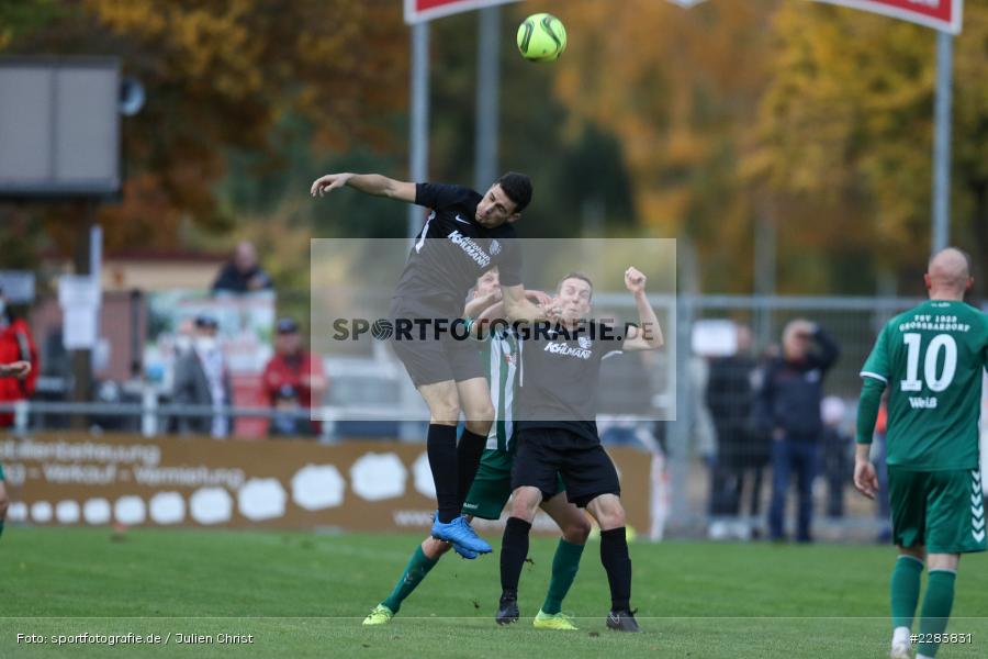 Sebastian Fries, Max Lambrecht, Sportgelände In der Au, Karlburg, 24.10.2020, BFV, sport, action, Fussball, Deutschland, Oktober 2020, Saison 2019/2020, Bayernliga Nord, TSV Grossbardorf, TSV Karlburg - Bild-ID: 2283831 Sebastian Fries, Max Lambrecht, Sportgelände In der Au, Karlburg, 24.10.2020, BFV, sport, action, Fussball, Deutschland, Oktober 2020, Saison 2019/2020, Bayernliga Nord, TSV Grossbardorf, TSV Karlburg - Bild-ID: 2283831