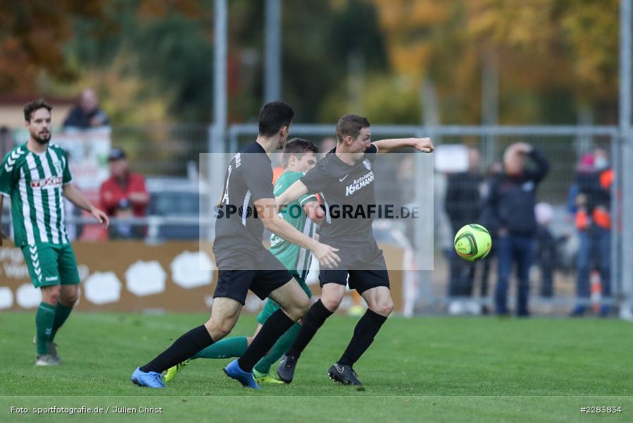 Sebastian Fries, Max Lambrecht, Sportgelände In der Au, Karlburg, 24.10.2020, BFV, sport, action, Fussball, Deutschland, Oktober 2020, Saison 2019/2020, Bayernliga Nord, TSV Grossbardorf, TSV Karlburg - Bild-ID: 2283834 Sebastian Fries, Max Lambrecht, Sportgelände In der Au, Karlburg, 24.10.2020, BFV, sport, action, Fussball, Deutschland, Oktober 2020, Saison 2019/2020, Bayernliga Nord, TSV Grossbardorf, TSV Karlburg - Bild-ID: 2283834