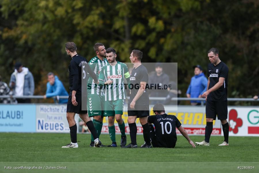 Christoph Rützel, Lukas Illig, Jan Martin, Maurice Kübert, Sebastian Fries, Sportgelände In der Au, Karlburg, 24.10.2020, BFV, sport, action, Fussball, Deutschland, Oktober 2020, Saison 2019/2020, Bayernliga Nord, TSV Grossbardorf, TSV Karlburg - Bild-ID: 2283859 Christoph Rützel, Lukas Illig, Jan Martin, Maurice Kübert, Sebastian Fries, Sportgelände In der Au, Karlburg, 24.10.2020, BFV, sport, action, Fussball, Deutschland, Oktober 2020, Saison 2019/2020, Bayernliga Nord, TSV Grossbardorf, TSV Karlburg - Bild-ID: 2283859