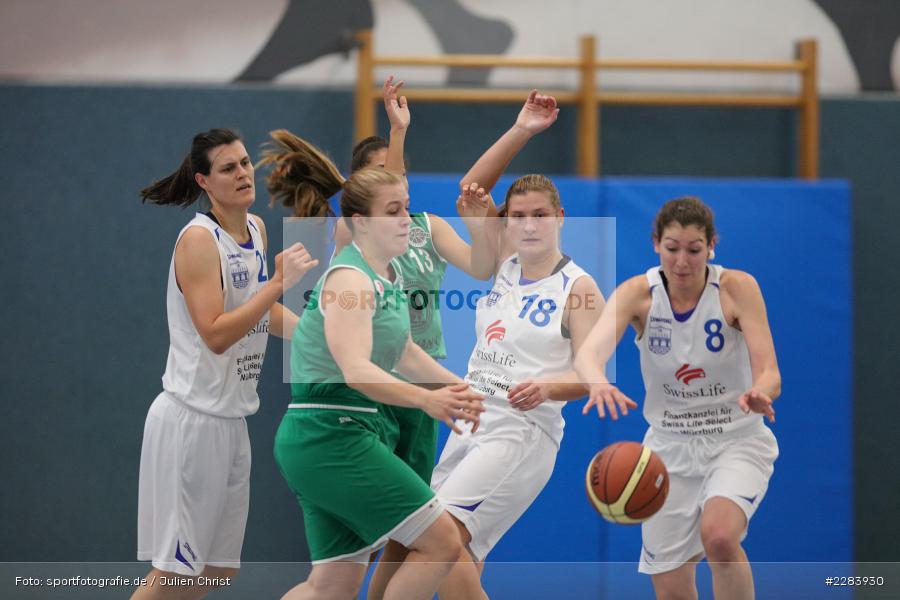 Margret Pfister, Eva Kloos, Paulina Winter, Sarah Spiegel, Hans-Wilhelm-Renkhoff Halle, Marktheidenfeld, 25.10.2020, RBL, sport, action, Deutschland, Basketball, Regionalliga Damen HR-Nord, Oktober 2020, Saison 2020/2021, SC Kemmern 1930, TV Marktheidenfeld - Bild-ID: 2283930