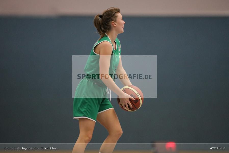 Hannah Schmid, Hans-Wilhelm-Renkhoff Halle, Marktheidenfeld, 25.10.2020, RBL, sport, action, Deutschland, Basketball, Regionalliga Damen HR-Nord, Oktober 2020, Saison 2020/2021, SC Kemmern 1930, TV Marktheidenfeld - Bild-ID: 2283983 Hannah Schmid, Hans-Wilhelm-Renkhoff Halle, Marktheidenfeld, 25.10.2020, RBL, sport, action, Deutschland, Basketball, Regionalliga Damen HR-Nord, Oktober 2020, Saison 2020/2021, SC Kemmern 1930, TV Marktheidenfeld - Bild-ID: 2283983