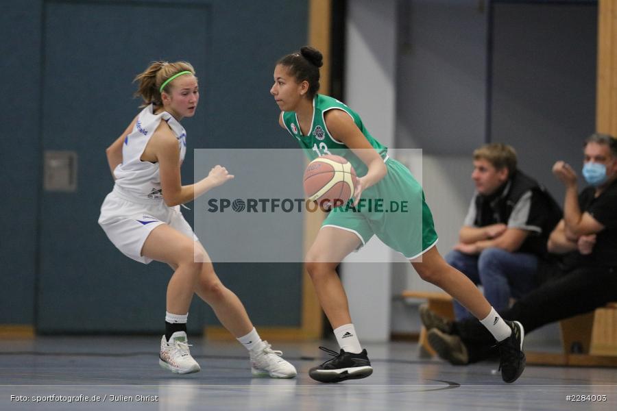 Katarina Hidalgo Gil, Vanessa Gorr, Hans-Wilhelm-Renkhoff Halle, Marktheidenfeld, 25.10.2020, RBL, sport, action, Deutschland, Basketball, Regionalliga Damen HR-Nord, Oktober 2020, Saison 2020/2021, SC Kemmern 1930, TV Marktheidenfeld - Bild-ID: 2284003 Katarina Hidalgo Gil, Vanessa Gorr, Hans-Wilhelm-Renkhoff Halle, Marktheidenfeld, 25.10.2020, RBL, sport, action, Deutschland, Basketball, Regionalliga Damen HR-Nord, Oktober 2020, Saison 2020/2021, SC Kemmern 1930, TV Marktheidenfeld - Bild-ID: 2284003