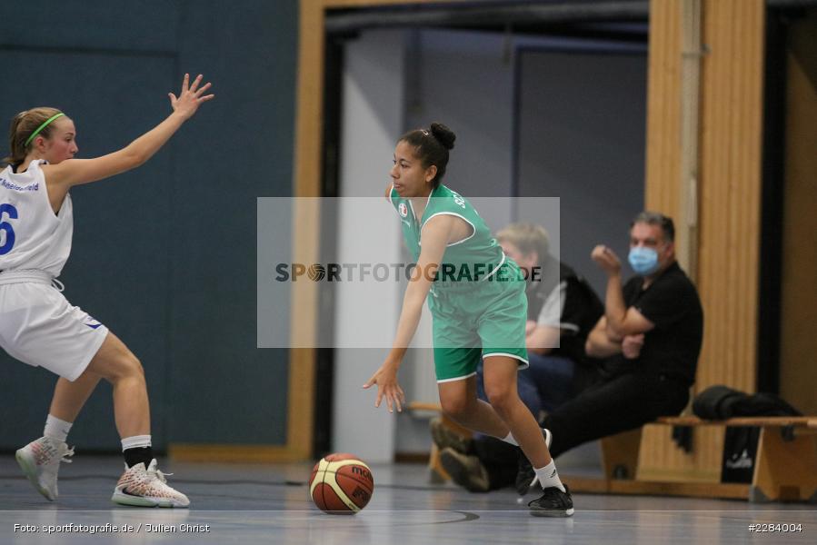 Katarina Hidalgo Gil, Vanessa Gorr, Hans-Wilhelm-Renkhoff Halle, Marktheidenfeld, 25.10.2020, RBL, sport, action, Deutschland, Basketball, Regionalliga Damen HR-Nord, Oktober 2020, Saison 2020/2021, SC Kemmern 1930, TV Marktheidenfeld - Bild-ID: 2284004