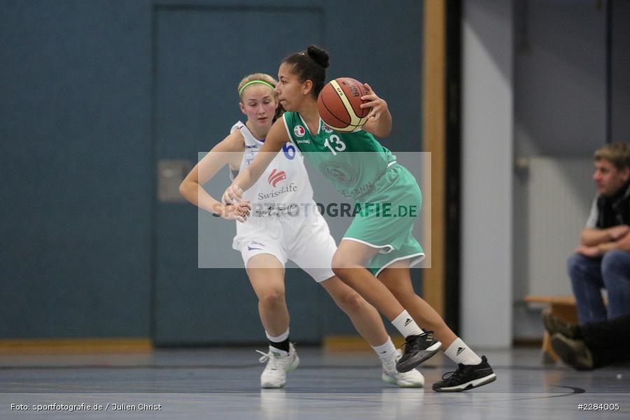 Katarina Hidalgo Gil, Vanessa Gorr, Hans-Wilhelm-Renkhoff Halle, Marktheidenfeld, 25.10.2020, RBL, sport, action, Deutschland, Basketball, Regionalliga Damen HR-Nord, Oktober 2020, Saison 2020/2021, SC Kemmern 1930, TV Marktheidenfeld - Bild-ID: 2284005