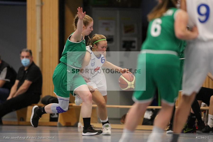 Lisa Vatter, Vanessa Gorr, Hans-Wilhelm-Renkhoff Halle, Marktheidenfeld, 25.10.2020, RBL, sport, action, Deutschland, Basketball, Regionalliga Damen HR-Nord, Oktober 2020, Saison 2020/2021, SC Kemmern 1930, TV Marktheidenfeld - Bild-ID: 2284012 Lisa Vatter, Vanessa Gorr, Hans-Wilhelm-Renkhoff Halle, Marktheidenfeld, 25.10.2020, RBL, sport, action, Deutschland, Basketball, Regionalliga Damen HR-Nord, Oktober 2020, Saison 2020/2021, SC Kemmern 1930, TV Marktheidenfeld - Bild-ID: 2284012