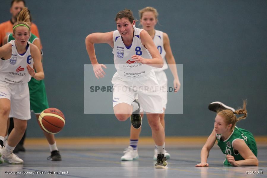 Lisa Vatter, Paulina Winter, Hans-Wilhelm-Renkhoff Halle, Marktheidenfeld, 25.10.2020, RBL, sport, action, Deutschland, Basketball, Regionalliga Damen HR-Nord, Oktober 2020, Saison 2020/2021, SC Kemmern 1930, TV Marktheidenfeld - Bild-ID: 2284041