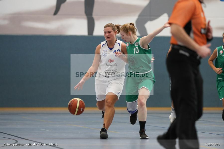 Lisa Vatter, Eva Kloos, Hans-Wilhelm-Renkhoff Halle, Marktheidenfeld, 25.10.2020, RBL, sport, action, Deutschland, Basketball, Regionalliga Damen HR-Nord, Oktober 2020, Saison 2020/2021, SC Kemmern 1930, TV Marktheidenfeld - Bild-ID: 2284085