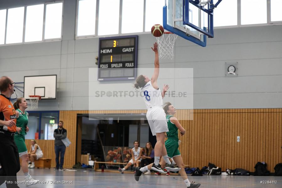 Hannah Schmid, Sarah Spiegel, Paulina Winter, Hans-Wilhelm-Renkhoff Halle, Marktheidenfeld, 25.10.2020, RBL, sport, action, Deutschland, Basketball, Regionalliga Damen HR-Nord, Oktober 2020, Saison 2020/2021, SC Kemmern 1930, TV Marktheidenfeld - Bild-ID: 2284112