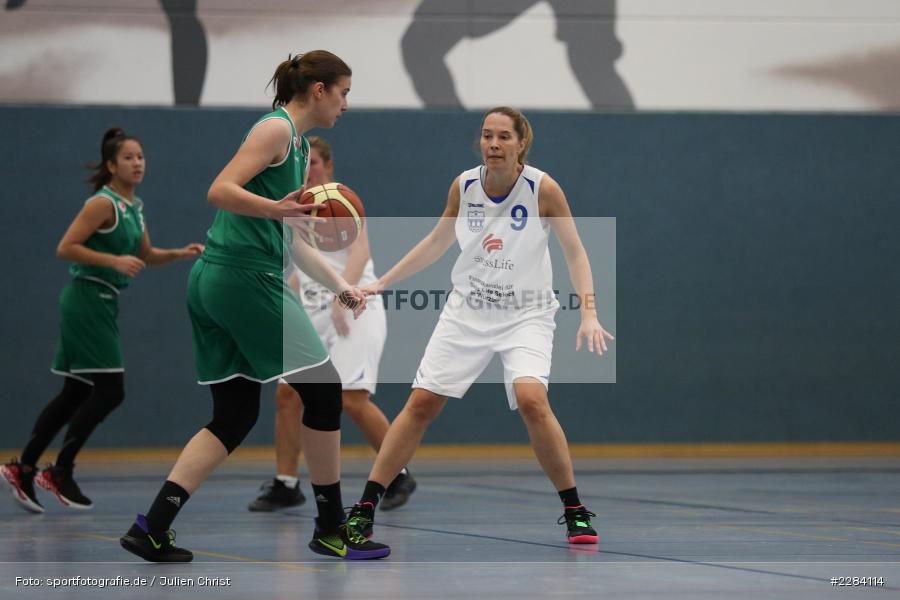 Annika Gunreben, Sabine Sigloch, Hans-Wilhelm-Renkhoff Halle, Marktheidenfeld, 25.10.2020, RBL, sport, action, Deutschland, Basketball, Regionalliga Damen HR-Nord, Oktober 2020, Saison 2020/2021, SC Kemmern 1930, TV Marktheidenfeld - Bild-ID: 2284114