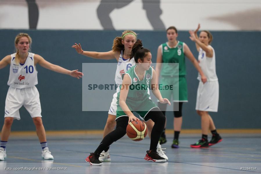 Sinja Sauer, Hans-Wilhelm-Renkhoff Halle, Marktheidenfeld, 25.10.2020, RBL, sport, action, Deutschland, Basketball, Regionalliga Damen HR-Nord, Oktober 2020, Saison 2020/2021, SC Kemmern 1930, TV Marktheidenfeld - Bild-ID: 2284139