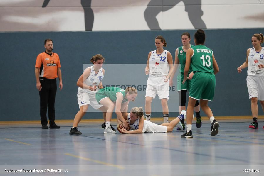 Aurelia Barthel, Mara Edelmann, Hans-Wilhelm-Renkhoff Halle, Marktheidenfeld, 25.10.2020, RBL, sport, action, Deutschland, Basketball, Regionalliga Damen HR-Nord, Oktober 2020, Saison 2020/2021, SC Kemmern 1930, TV Marktheidenfeld - Bild-ID: 2284160