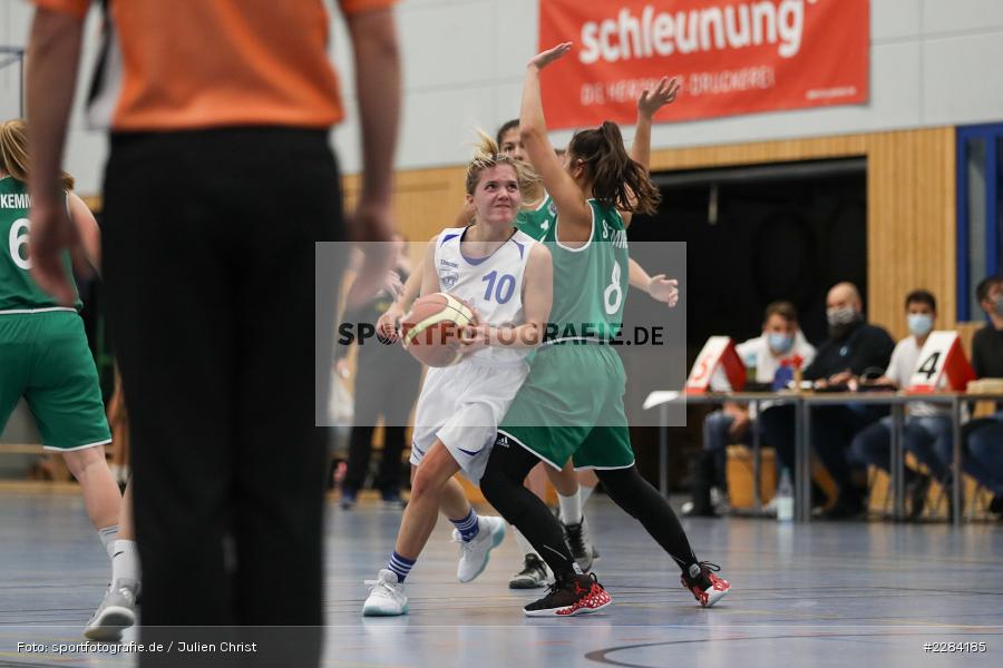 Teresa Hidalgo Gil, Sinja Sauer, Aurelia Barthel, Hans-Wilhelm-Renkhoff Halle, Marktheidenfeld, 25.10.2020, RBL, sport, action, Deutschland, Basketball, Regionalliga Damen HR-Nord, Oktober 2020, Saison 2020/2021, SC Kemmern 1930, TV Marktheidenfeld - Bild-ID: 2284185