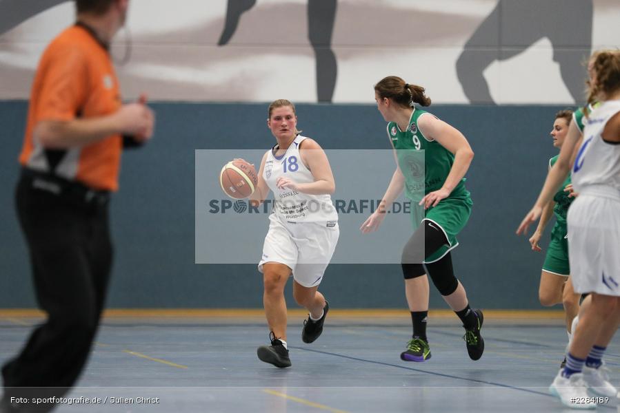 Annika Gunreben, Eva Kloos, Hans-Wilhelm-Renkhoff Halle, Marktheidenfeld, 25.10.2020, RBL, sport, action, Deutschland, Basketball, Regionalliga Damen HR-Nord, Oktober 2020, Saison 2020/2021, SC Kemmern 1930, TV Marktheidenfeld - Bild-ID: 2284189