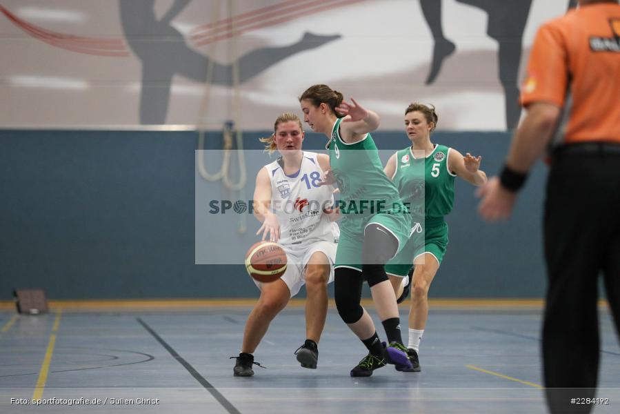 Annika Gunreben, Eva Kloos, Hans-Wilhelm-Renkhoff Halle, Marktheidenfeld, 25.10.2020, RBL, sport, action, Deutschland, Basketball, Regionalliga Damen HR-Nord, Oktober 2020, Saison 2020/2021, SC Kemmern 1930, TV Marktheidenfeld - Bild-ID: 2284192