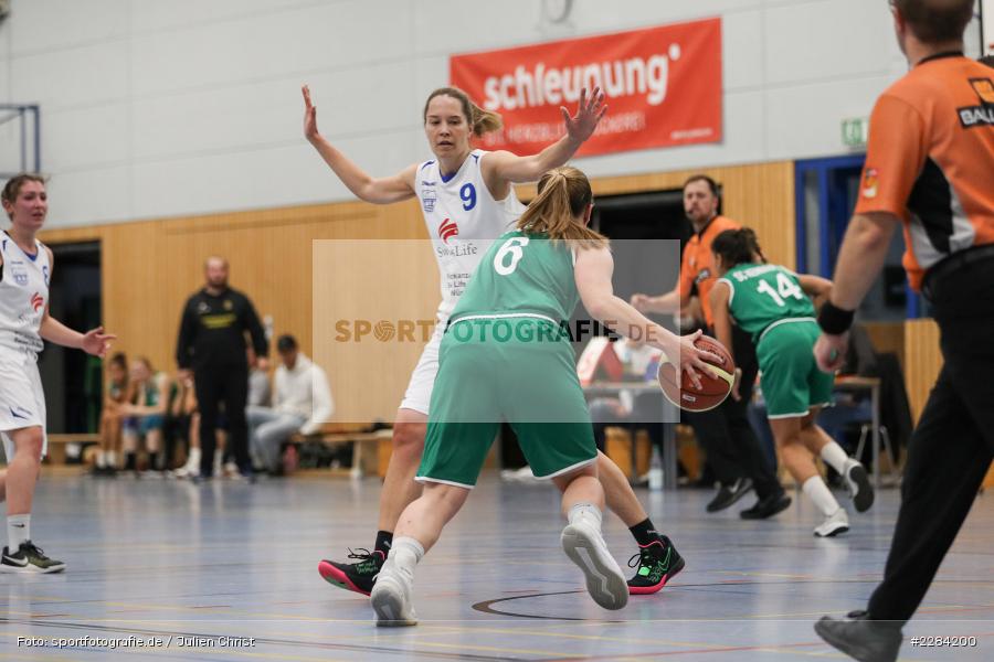 Sarah Spiegel, Sabine Sigloch, Hans-Wilhelm-Renkhoff Halle, Marktheidenfeld, 25.10.2020, RBL, sport, action, Deutschland, Basketball, Regionalliga Damen HR-Nord, Oktober 2020, Saison 2020/2021, SC Kemmern 1930, TV Marktheidenfeld - Bild-ID: 2284200