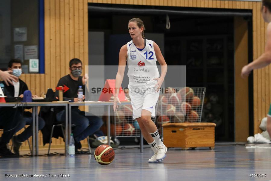 Lena Zwiers, Hans-Wilhelm-Renkhoff Halle, Marktheidenfeld, 25.10.2020, RBL, sport, action, Deutschland, Basketball, Regionalliga Damen HR-Nord, Oktober 2020, Saison 2020/2021, SC Kemmern 1930, TV Marktheidenfeld - Bild-ID: 2284217