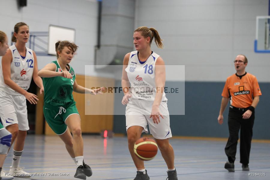 Hannah Schmid, Eva Kloos, Hans-Wilhelm-Renkhoff Halle, Marktheidenfeld, 25.10.2020, RBL, sport, action, Deutschland, Basketball, Regionalliga Damen HR-Nord, Oktober 2020, Saison 2020/2021, SC Kemmern 1930, TV Marktheidenfeld - Bild-ID: 2284225