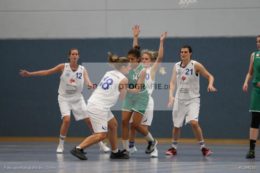 Teresa Hidalgo Gil, Eva Kloos, Hans-Wilhelm-Renkhoff Halle, Marktheidenfeld, 25.10.2020, RBL, sport, action, Deutschland, Basketball, Regionalliga Damen HR-Nord, Oktober 2020, Saison 2020/2021, SC Kemmern 1930, TV Marktheidenfeld - Bild-ID: 2284235