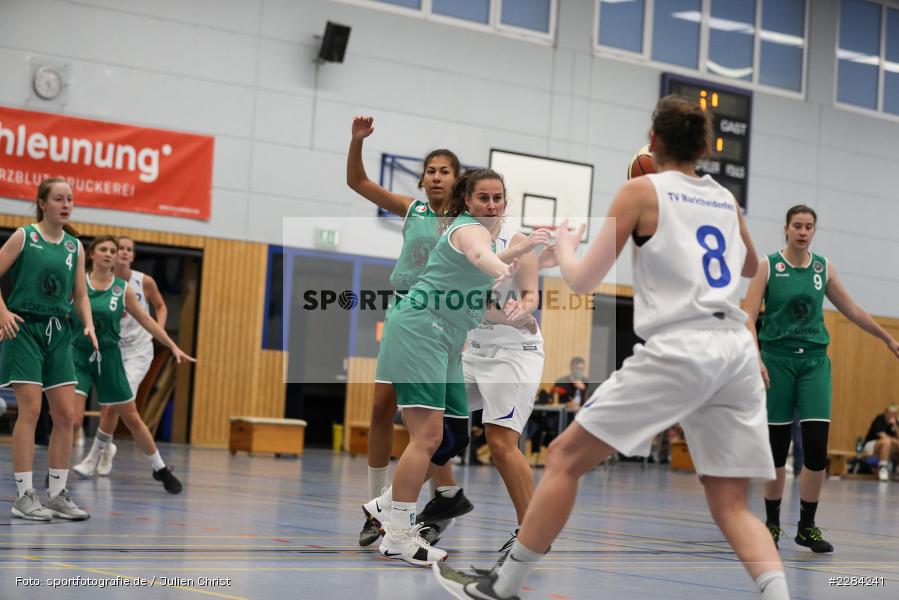 Bianca Müller, Paulina Winter, Eva Kloos, Hans-Wilhelm-Renkhoff Halle, Marktheidenfeld, 25.10.2020, RBL, sport, action, Deutschland, Basketball, Regionalliga Damen HR-Nord, Oktober 2020, Saison 2020/2021, SC Kemmern 1930, TV Marktheidenfeld - Bild-ID: 2284241