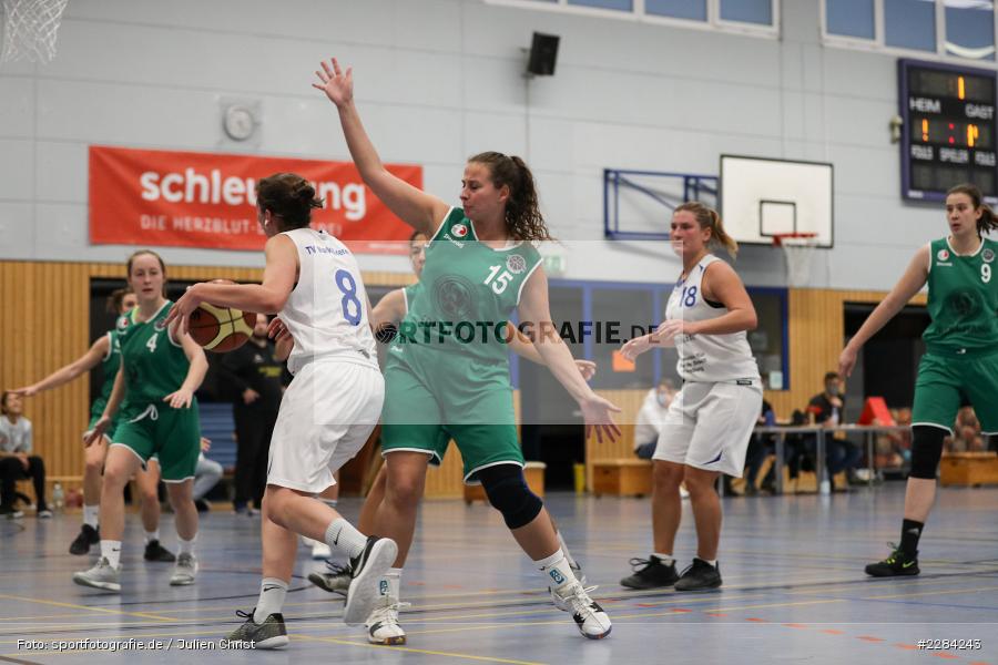 Paulina Winter, Bianca Müller, Hans-Wilhelm-Renkhoff Halle, Marktheidenfeld, 25.10.2020, RBL, sport, action, Deutschland, Basketball, Regionalliga Damen HR-Nord, Oktober 2020, Saison 2020/2021, SC Kemmern 1930, TV Marktheidenfeld - Bild-ID: 2284243